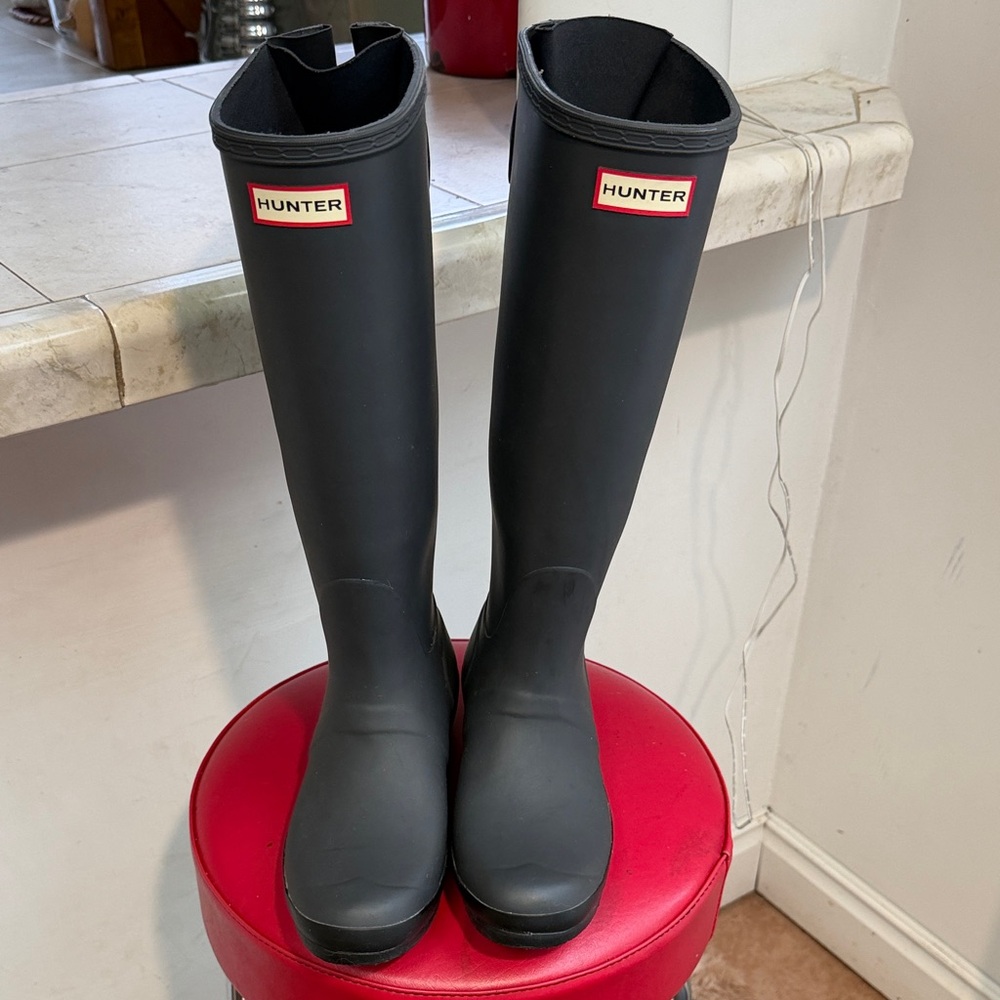 Hunter Classic Black Waterproof Boots